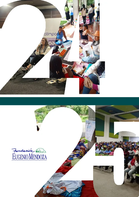 Portada de la Memoria 2025 de la Fundación Eugenio Mendoza