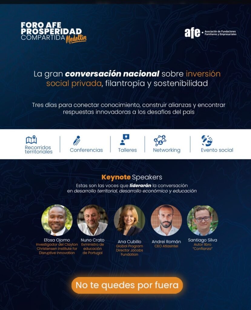 Foro AFE Prosperidad Compartida Foro Juntos por la Inclusión en Medellín | FEM