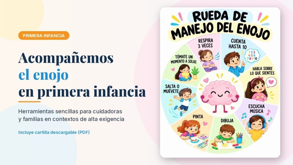 🧸 Acompañemos el enojo en primera infancia