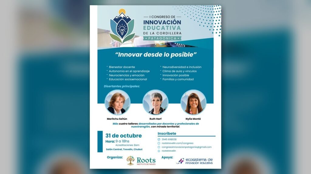 🏔️ I Congreso de Innovación Educativa de la Cordillera Patagónica